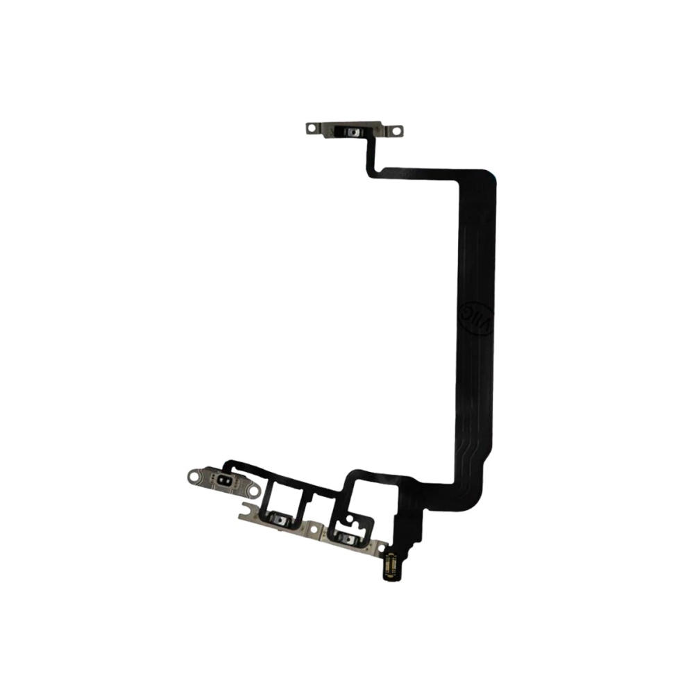 iPhone 13 Pro Max Power and Volume / Audio Button Flex Cable with Metal Bracket