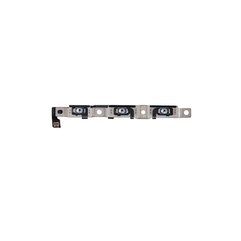 iPhone 16 Volume / Audio Button Flex Cable with Metal Bracket
