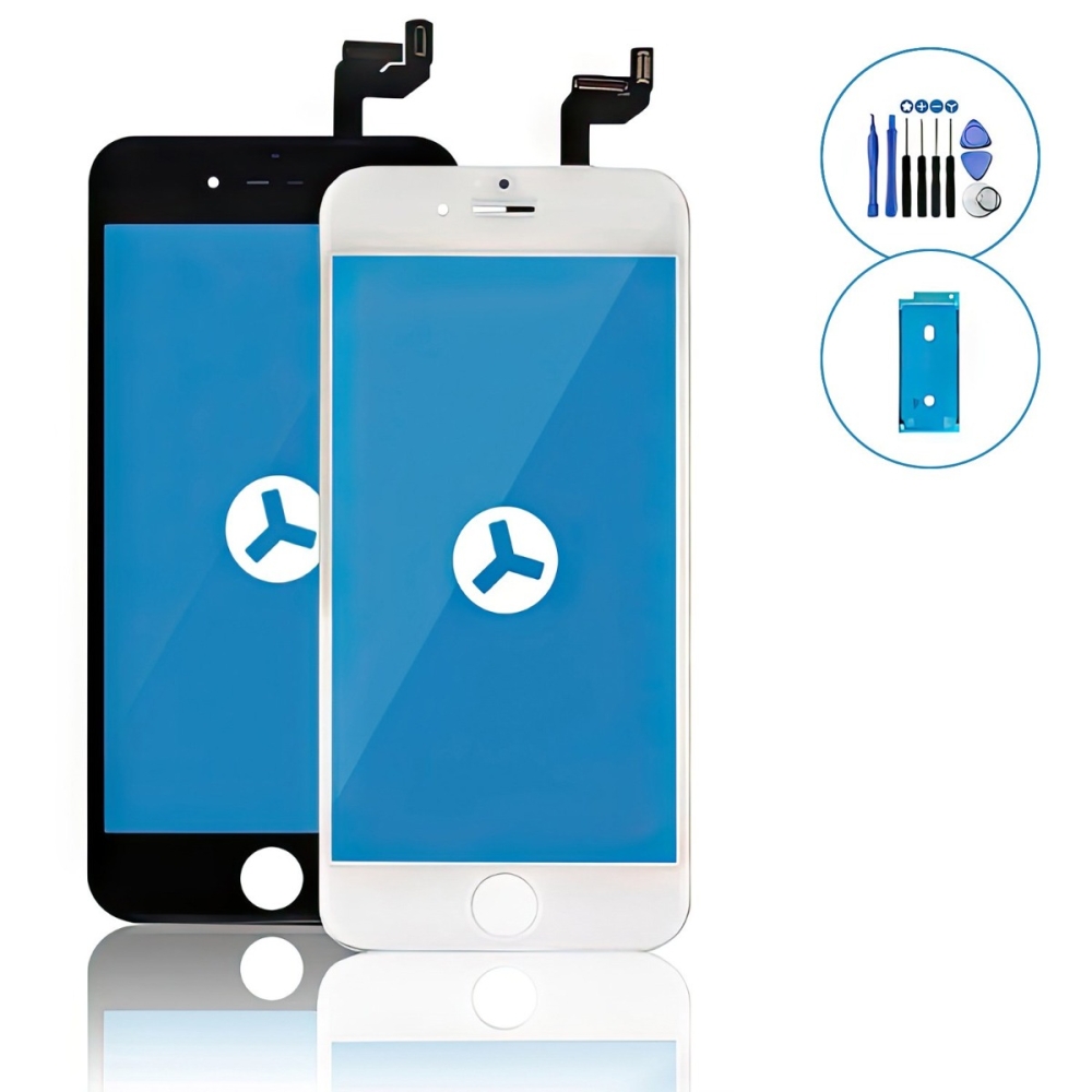 iPhone 6s Black & White LCD Screen Repair Replacement