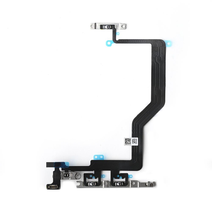 iPhone 14 Pro Max Power and Audio Flex Cable Replacement with Metal Bracket
