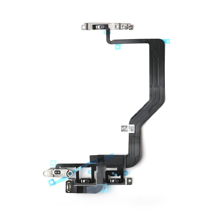 iPhone 14 Pro Power and Audio Flex Cable Replacement with Metal Bracket