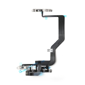 iPhone 14 Power and Audio Flex Cable Replacement with Metal Bracket