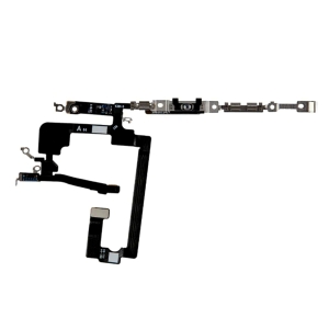iPhone 15 Plus Power and Audio Flex Cable Replacement with Metal Bracket
