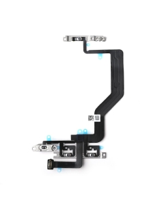 iPhone 14 Plus Power and Audio Flex Cable Replacement with Metal Bracket