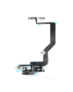 iPhone 14 Pro Power and Audio Flex Cable Replacement with Metal Bracket