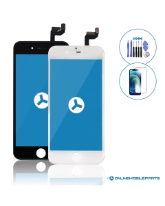 iPhone 6s Black & White LCD Screen Repair Replacement Kit