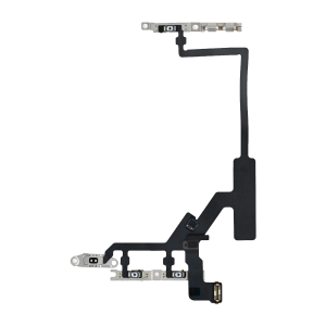 iPhone 14 Pro Max Power and Audio Flex Cable Replacement with Metal Bracket