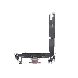 iPhone 16 Plus Charging Port Replacement With Microphone Flex Cable Pink