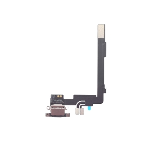iPhone 16 Pro Max Charging Port Replacement With Microphone Flex Cable Black Titanium