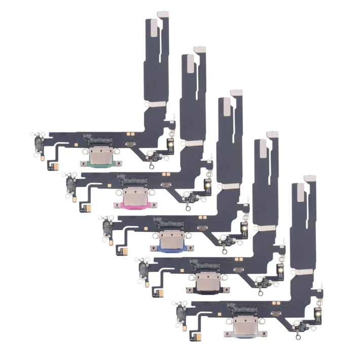 iPhone 16 Replacement Charging Port With Microphone Flex Cable