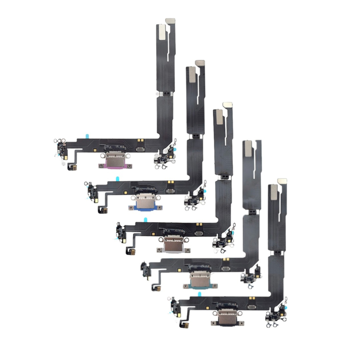 iPhone 16 Plus Replacement Charging Port With Microphone Flex Cable