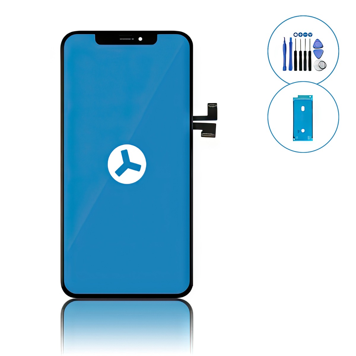 For iPhone X XR XS 11 12 Pro Max Mini LCD OLED Touch Screen Replacement Digit... - Photo 8 sur 13