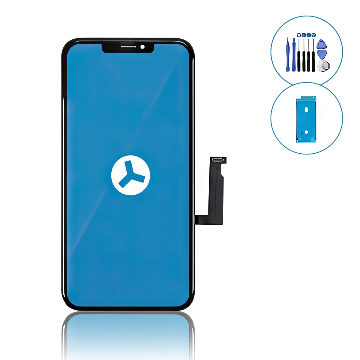For iPhone X XR XS 11 12 Pro Max Mini LCD OLED Touch Screen Replacement Digit... - Photo 3 sur 13