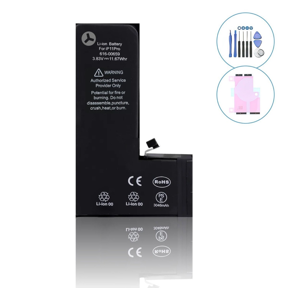 iPhone 11 Pro Replacement Battery Online Mobile Parts - Main Image